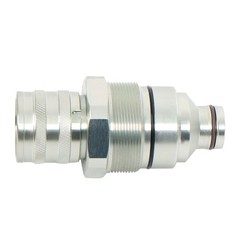 373-6968 Female Flat Face Coupler Compatible For Caterpillar 226D 262D 279D