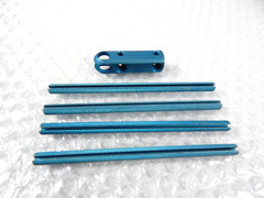TITANIUM ALLOY INSTRUMENTS HANDLES SET OF 5