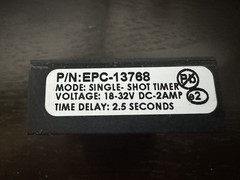Cat 239-5794: AIR SHUT-OFF TIMER