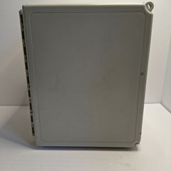 Hoffman A-1086CHSCFG Fiberglass Enclosure NEMA 4X 3R 12 13 10x8x6″ Open Box