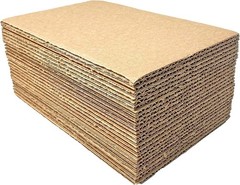 100 5×7 Cardboard Corrugated Pads Inserts Filler Sheet 5 x 7