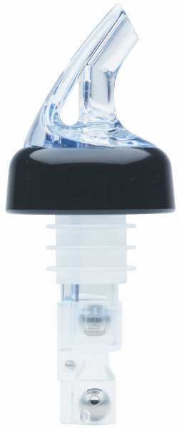(1x) 2 oz. LIQUOR BOTTLE POUR SPOUT 3-Ball MEASURED Precision Posi Pourer