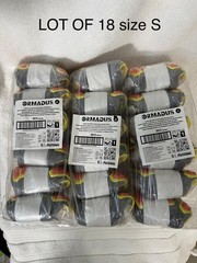 Lot 18 Pairs Impact Resistant Mechanic Work Gloves Nitrile Coat Ormadus SMALL 7