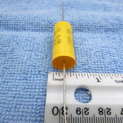 Qty 2 5.0uF 100V Metalized Polyester Film Speaker Crossover Capacitor