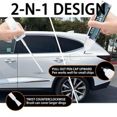 NH932M Solar Silver Metallic Car Touch Up Paint Pen Scratch Repair Acura