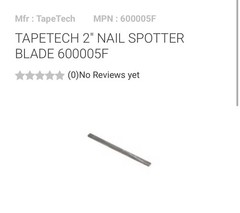 TapeTech 2″ Nail Spotter Blade – 600005F
