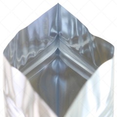Multi-Clolor & Size Glossy Foil Mylar Stand Up Zip Lock Bag w/ Rectangle Window
