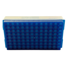 USA Scientific 96-Place BestRack 8 x 12 2396-5048 Blue Tube Rack
