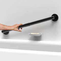 1-1/4 x 24 inches Stainless Steel Designer Grab Bar for Bath Safety, Collecti…