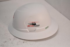 MSA V-Gard H2 Full Brim Safety Helmet Hard Hat 10250617 White MIPS NOVENT WH