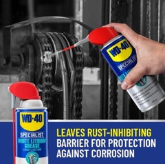 WD-40 Specialist Protective White Lithium Grease Spray with SMART STRAW, 10 OZ
