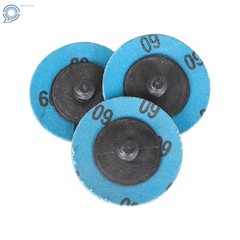 2″ Roll Lock Die Grinder 36 60 80 120 240 Grit Quick Change Sanding Disc 51 Pcs