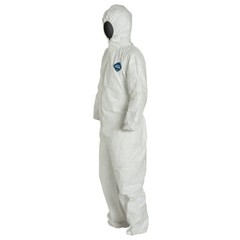 3- Dupont TYVEK Protective Clothing Disposable Paint Spray Coverall Bunny Suit