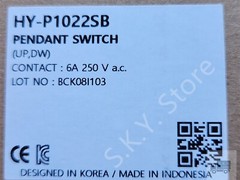 New In Box HANYOUNG HY-P1022SB Emergency Stop Switch, Replace For HY-1022SB