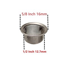 XHXMDL 20pcs 0.5 Inch Pipe Screens Premium 20Pcs, 0.5inch