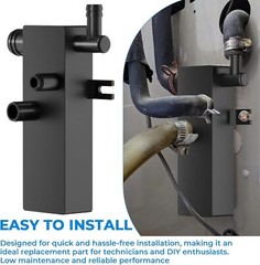 US For Amana 167874 Goodman B28108-11 Air Conditioner Furnace Drain Trap Black