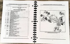 Minneapolis Moline GTB GTBD GTC Tractor Parts Manual Catalog Assembly Book