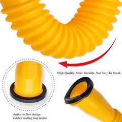Replacement Gas Can Spout Nozzle Vent Kit for Plastic Gas Cans Old Style Cap