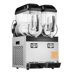 Uimoso Dual 12L Tank Frozen Beverage Machine for Slushies and Smoothies