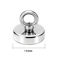 Neodymium Fishing Magnets Pulling Force Super Strong Round Rare Earth