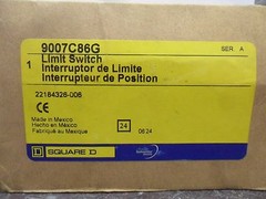New Square D 9007C86G Limit Switch Series A NIB