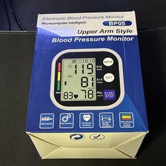 Upper Arm Automatic Digital Blood Pressure Monitor BP05 w/ Backlight, Adult Cuff