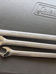 Proto 12010MASD, 1212MASD and 1214MASD Anti-slip Combination Wrench Lot Metric