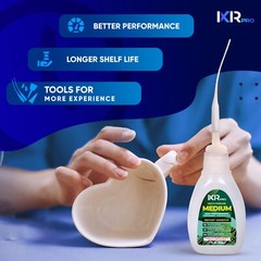 CA Glue Medium Viscosity Kit, 1.75 oz. Cyanoacrylate Glue, Super Glue for Everyd