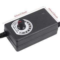 AC to DC Adapter 3-12V 2A Power Supply Motor Speed Controller Variable Speed