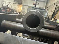 4140 Steel Tubing – 4.897″ OD x 3.229″ ID x 6″ Long – Alloy Tube – CNC Machining