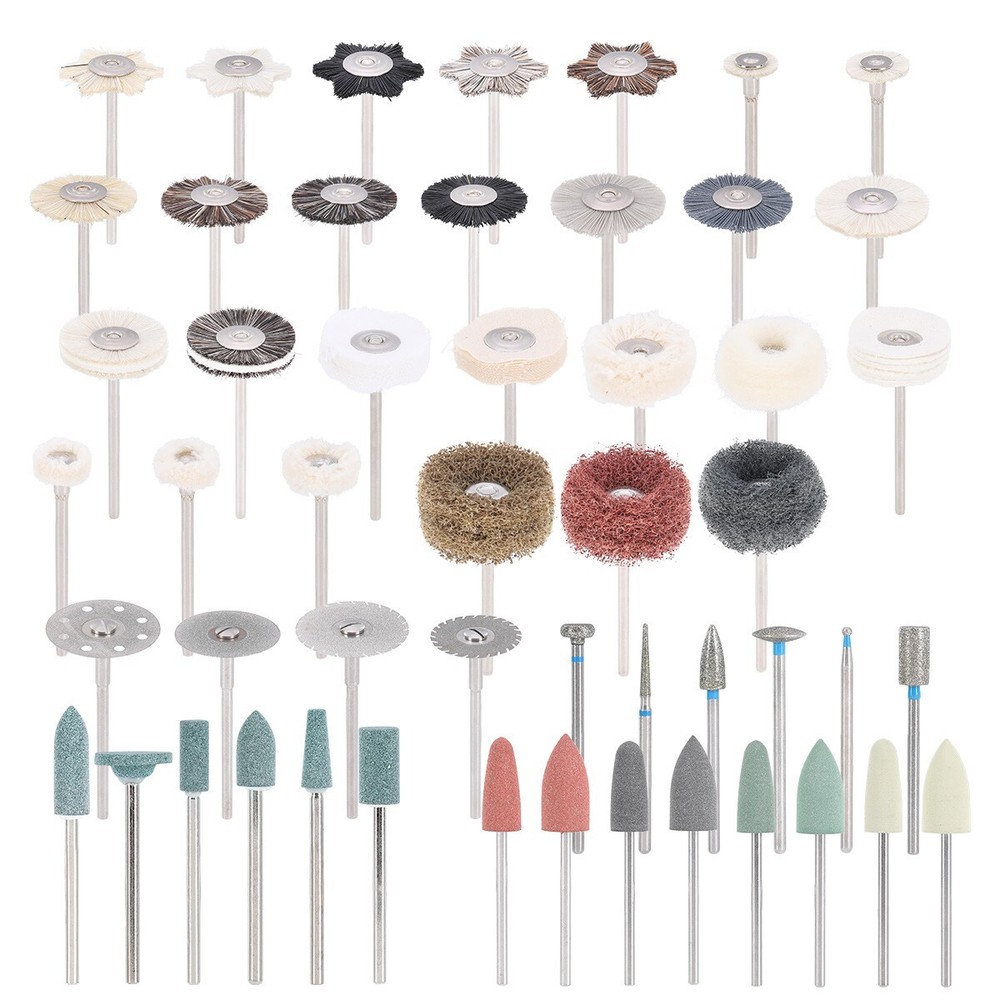 51Pcs/Box Dental Lab Polishing Kit HP Shank For Composite Ceramic 2.35mm