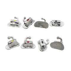 Dental Orthodontic Buccal Tubes 1st 2nd Molar Bracket Roth MBT 022 3G tubos de