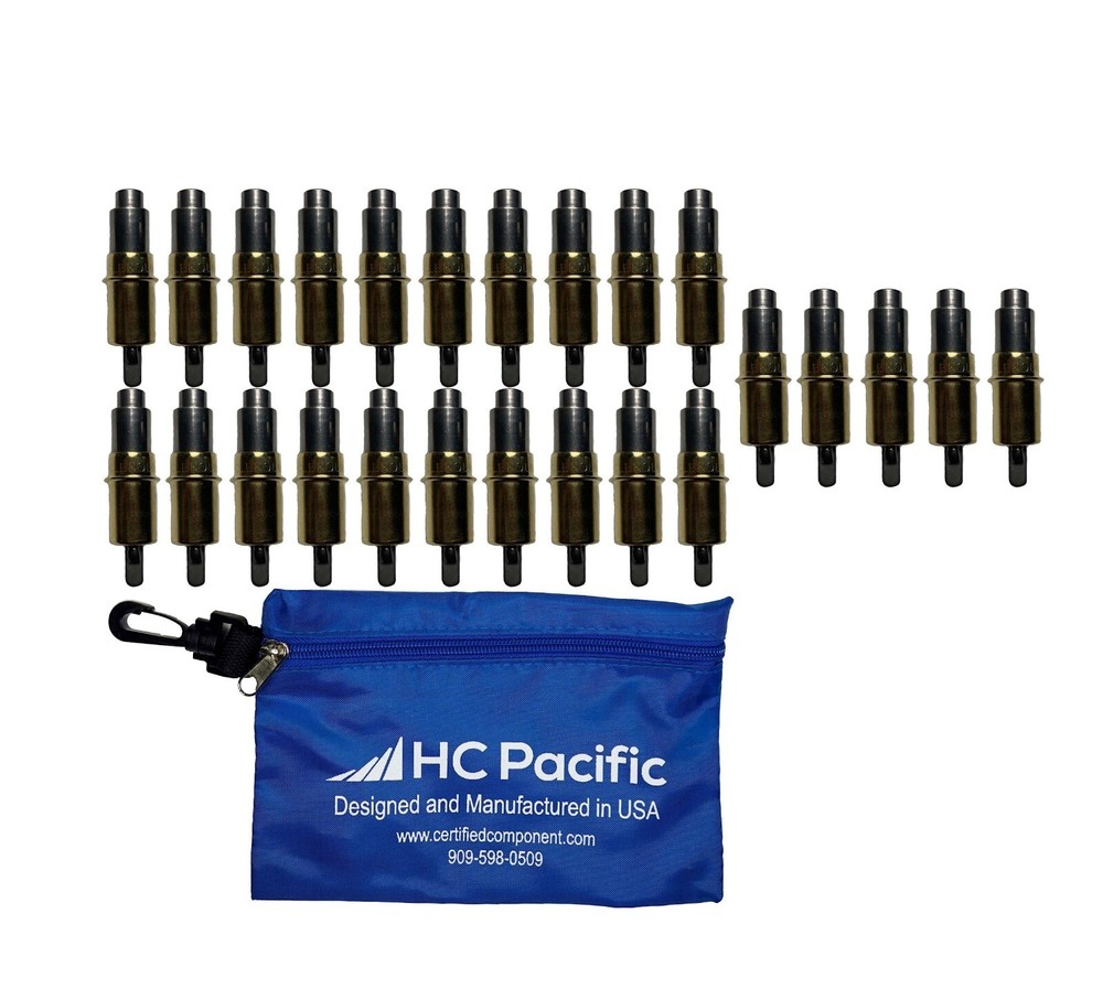 3/16 Extra short clecos 25 pieces with carry bag
