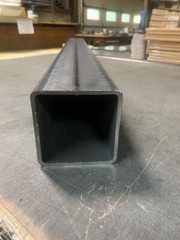 1/8″ Wall (0.125″) x 3″ x 3″ Steel Square Tube x 48″ Long, A-500 Grade B
