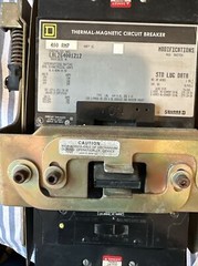 Square D Thermal-Magnetic Circuit Breaker 400 AMP LAL264001212