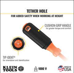 Klein Tools 1000V Insulated Tool Set, 5-Piece