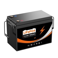 12V 300Ah LiFePO4 Lithium Battery Built 200A BMS for Solar Marine RV Golf Buggy