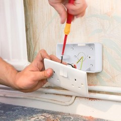 5Pcs Surface Mount Outlet Box,Surface Mount Electrical Box Plastic Junction E…