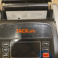 TACKLIFE MMC01 Money Counter Bill Counting Machine UV MG IR Detection Tested