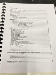 Lot 3 Du Pont Bax System- Instruction Book / User Guide / Manuel