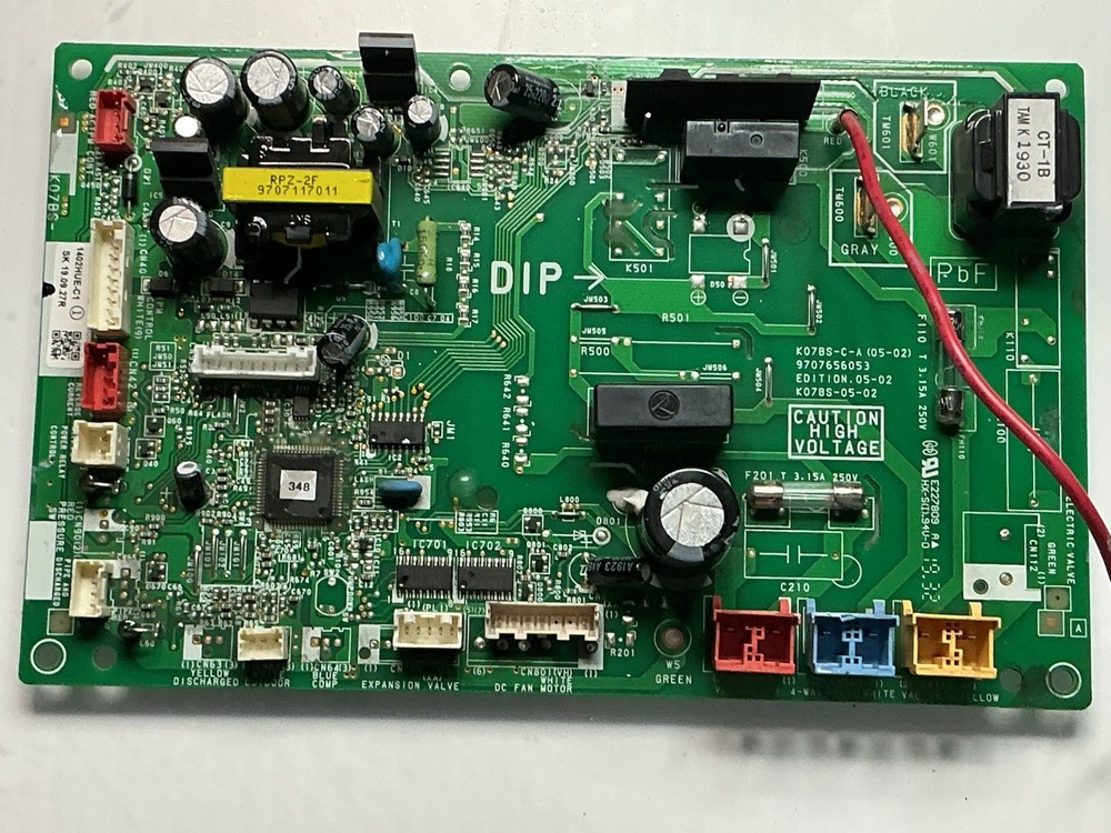 Fujitsu Mini Split Outdoor Control Board K07BS-C-A 9707656053 Edition 05-02