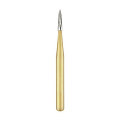 Dental Tungsten Carbide Gold Burs Trimming & Finishing & Polishing Flame FG7901