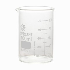 Set of 6 Laboratory Glassware Science Lab Chemistry Beaker 50/100/250/500/1000ml