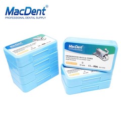 200pcs Dental Orthodontic 1st 2nd Molar Buccal Tube Roth MBT Monoblock Bondable