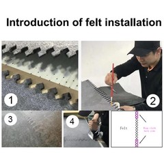 Quality Automatic Feeding Felt Mat Belt 4.0mm for IECHO Cutting Machine