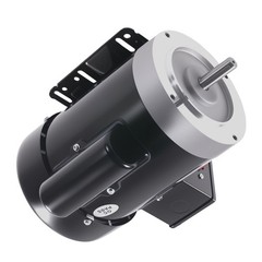 0.75HP Electric Motor Single Phase 1725RPM 60Hz 115V/230V ODP 56C 1.15 Service