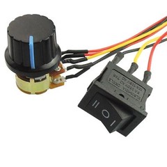 DC 10-55V MAX 60A PWM Motor Speed Controller CW CCW Reversible 12V 24V 36V