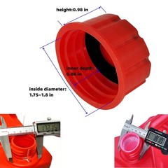 5 Gallon Gas Can Cap Replacement, for Most 1/2/3/5 Gallon Gas Cans, Portable Gas