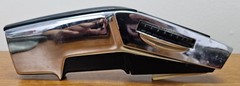 Vintage DYMO 1570 Manual Label Maker Embosser Handheld Chrome Black Tested Works