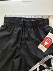 Chef Works Men/Unisex Black Polyester/Cotton Blend Pants Size Medium Brand New